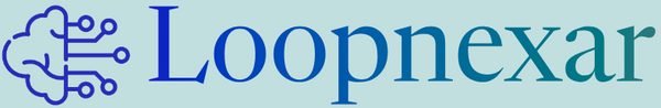 Logo of Loopnexar with a blue color scheme